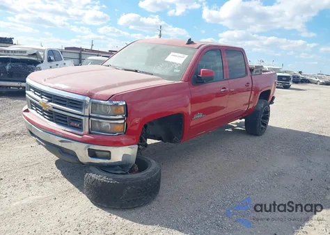 2015 Chevrolet Silverado 1500 2Lt z USA, uszkodzony, nr VIN 3GCUKREC3FG457439